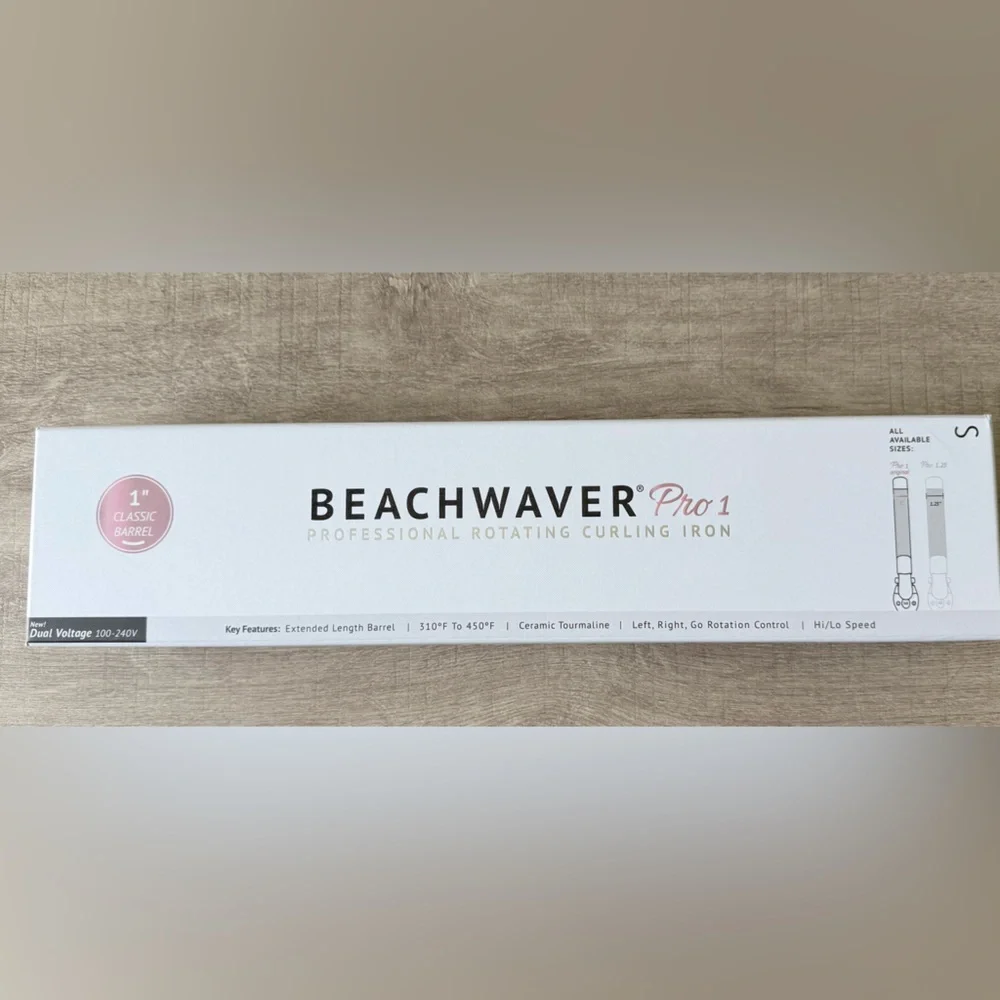 The Beachwaver Co. Pro 1 Curling Iron - Black and White - Picture 2 of 6